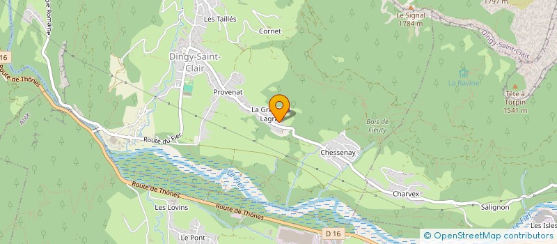 localisation de l'entreprise MONSIEUR QUENTIN MATELON  DINGY-SAINT-CLAIR