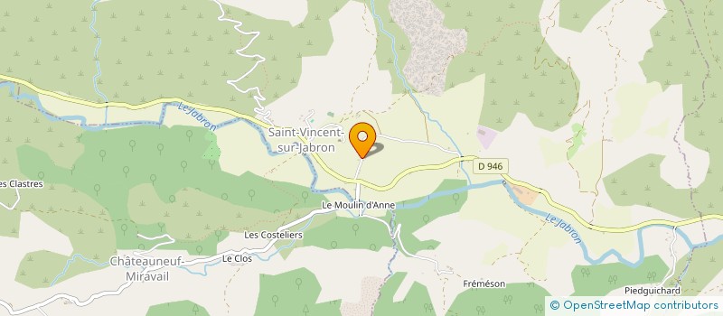 localisation de l'entreprise MONSIEUR QUENTIN MATHIEU à SAINT-VINCENT-SUR-JABRON