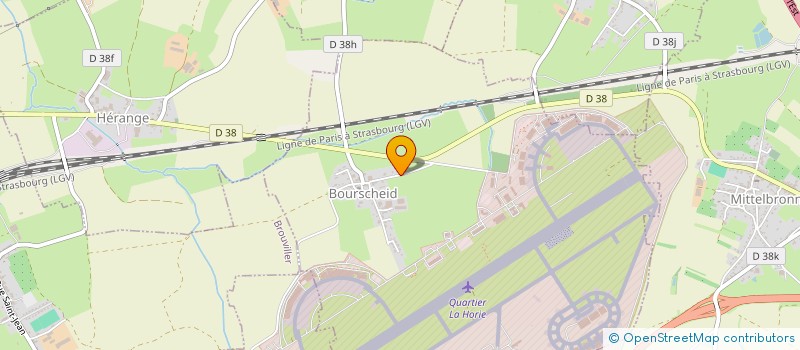 localisation de l'entreprise MONSIEUR QUENTIN MATHIS  BOURSCHEID