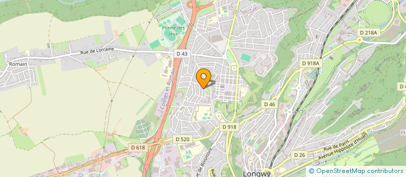 localisation de l'entreprise MONSIEUR QUENTIN MAUFFET à LONGWY