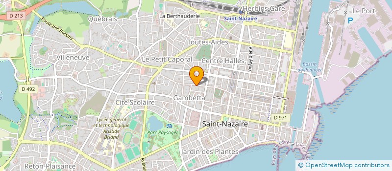 localisation de l'entreprise MONSIEUR QUENTIN MAYET  SAINT-NAZAIRE