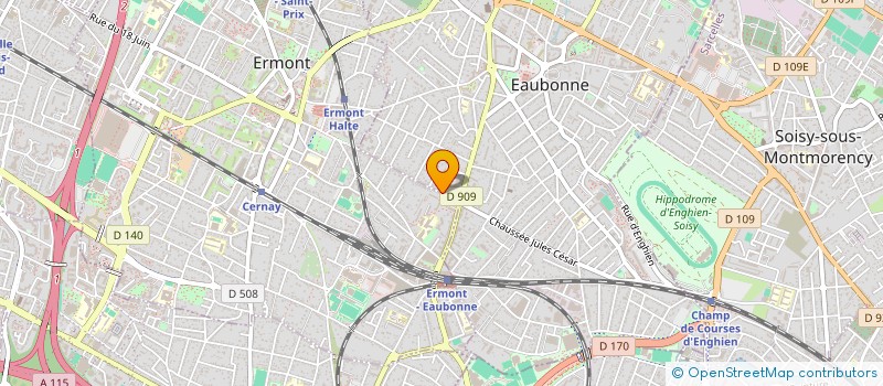 localisation de l'entreprise MONSIEUR QUENTIN MAZE à EAUBONNE