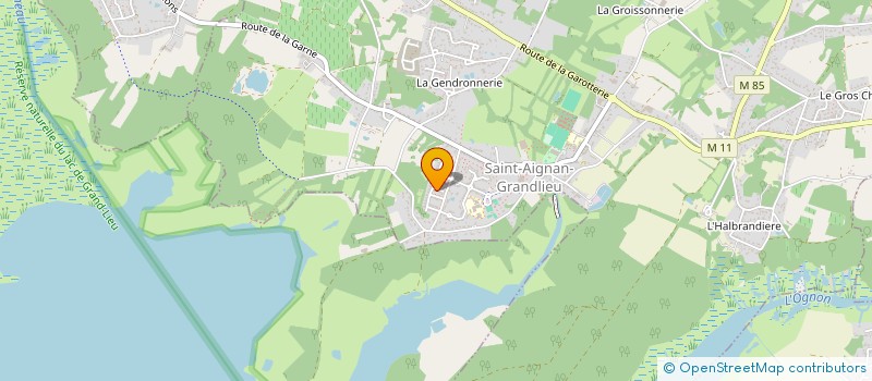 localisation de l'entreprise MONSIEUR QUENTIN MEDDAHI  SAINT-AIGNAN-GRANDLIEU