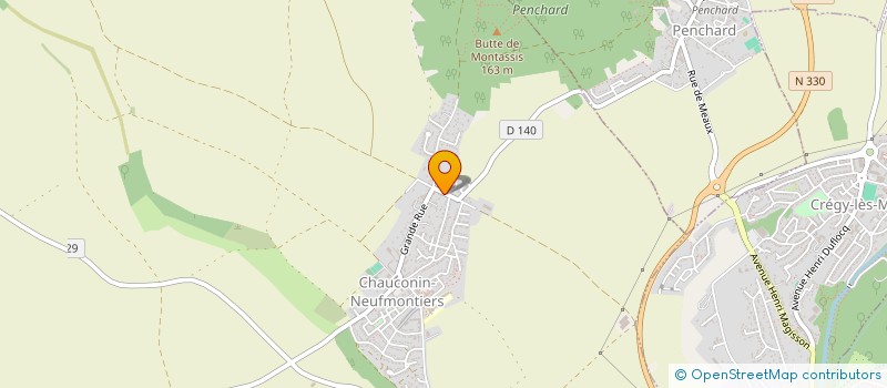 localisation de l'entreprise MONSIEUR QUENTIN MELISSE  CHAUCONIN-NEUFMONTIERS