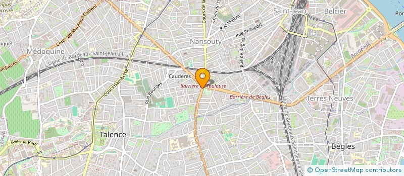 localisation de l'entreprise MONSIEUR QUENTIN MENEYROL  BORDEAUX