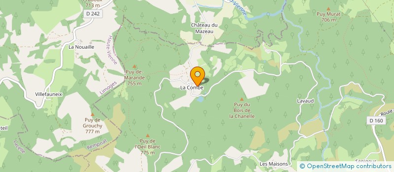 localisation de l'entreprise MONSIEUR QUENTIN MENNE à TARNAC