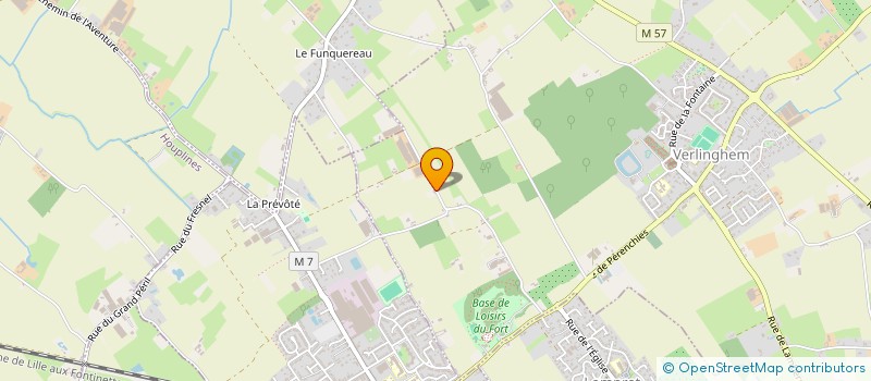 localisation de l'entreprise MONSIEUR QUENTIN MENU  VERLINGHEM