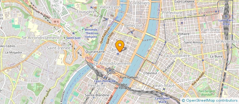 localisation de l'entreprise MONSIEUR QUENTIN MERLE DU BOURG  LYON