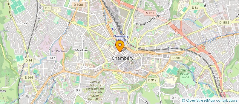 localisation de l'entreprise MONSIEUR QUENTIN METRAL  CHAMBERY