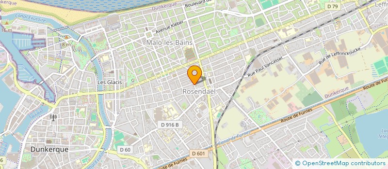 localisation de l'entreprise MONSIEUR QUENTIN MEULLEMIESTRE à DUNKERQUE