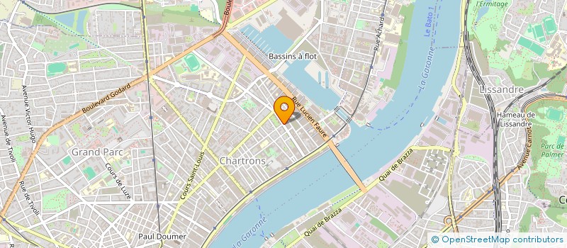 localisation de l'entreprise MONSIEUR QUENTIN MEUNIER  BORDEAUX