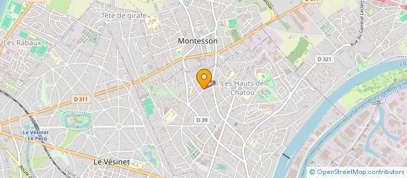 localisation de l'entreprise MONSIEUR QUENTIN MICHELET  HERBLAY-SUR-SEINE