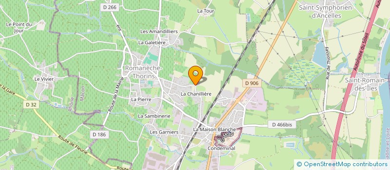 localisation de l'entreprise MONSIEUR QUENTIN MICHON à ROMANECHE-THORINS