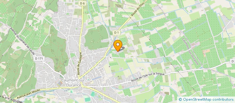 localisation de l'entreprise MONSIEUR QUENTIN MIEGEVILLE  CAUMONT-SUR-DURANCE