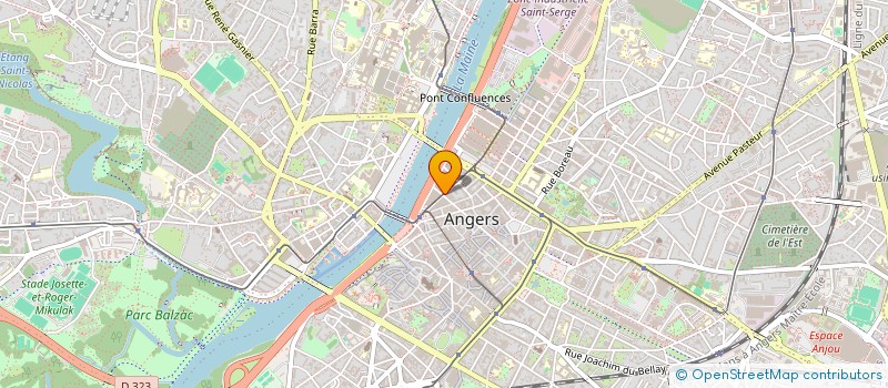localisation de l'entreprise MONSIEUR QUENTIN MILON à ANGERS