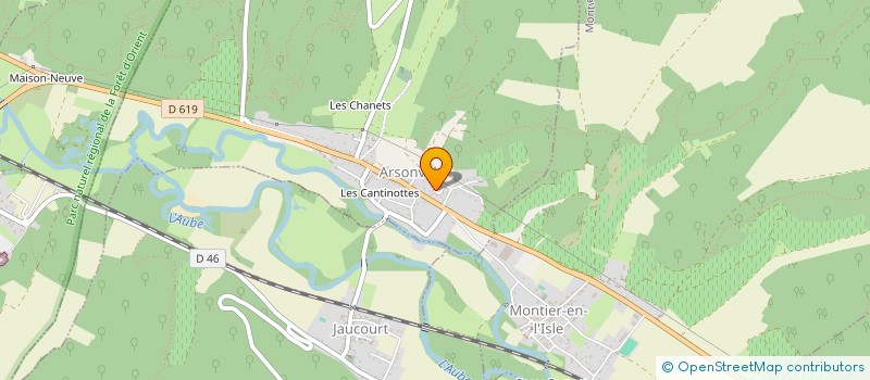 localisation de l'entreprise MONSIEUR QUENTIN MINISINI  MONTFAUCON