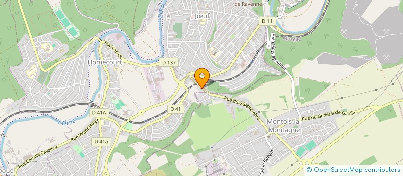 localisation de l'entreprise MONSIEUR QUENTIN MONFORT  HOMECOURT