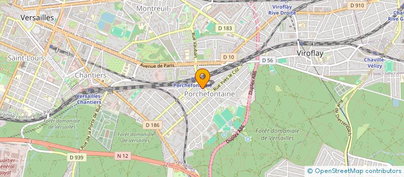 localisation de l'entreprise MONSIEUR QUENTIN MONOT à VERSAILLES