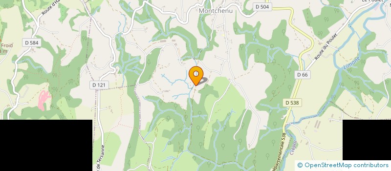 localisation de l'entreprise MONSIEUR QUENTIN MONPROFIT  MONTCHENU