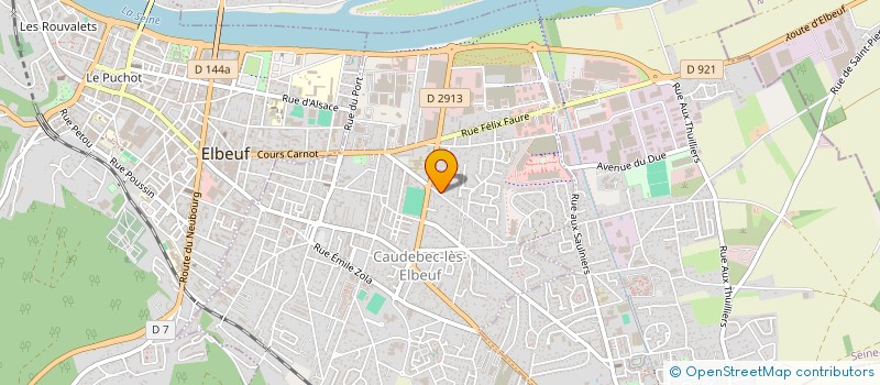 localisation de l'entreprise MONSIEUR QUENTIN MONTIER  CAUDEBEC-LES-ELBEUF