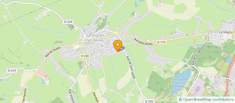 localisation de l'entreprise MONSIEUR QUENTIN MORATILLE  SANVIGNES-LES-MINES