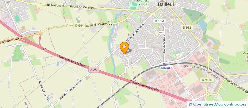 localisation de l'entreprise MONSIEUR QUENTIN MOREL à BAILLEUL