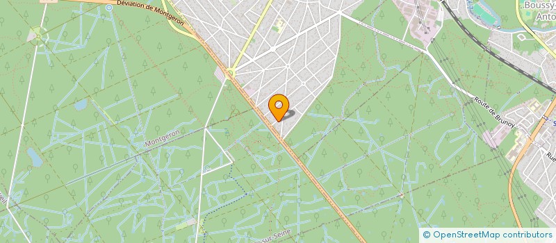 localisation de l'entreprise MONSIEUR QUENTIN MOUSSARD  BRUNOY