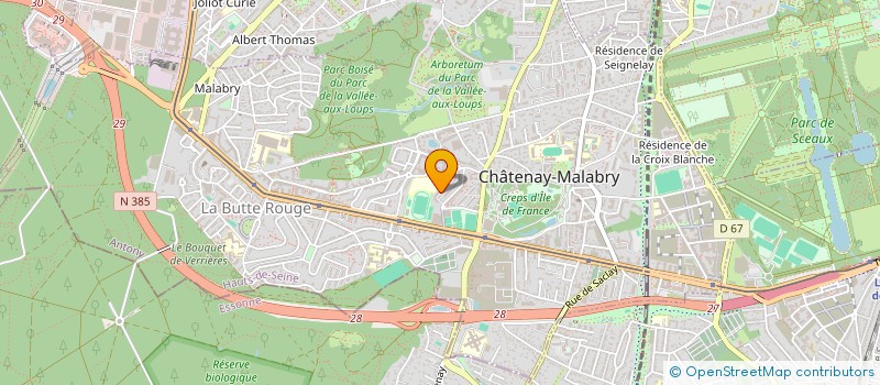 localisation de l'entreprise MONSIEUR QUENTIN MUNIER à CHATENAY-MALABRY