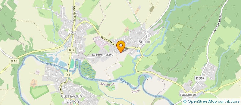 localisation de l'entreprise MONSIEUR QUENTIN MUNOZ  BOULOT