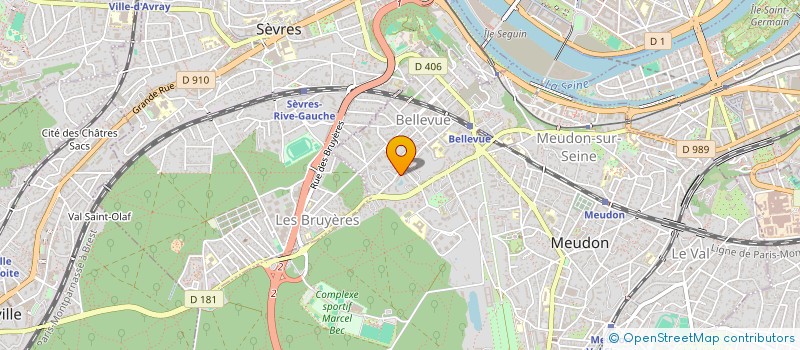 localisation de l'entreprise MONSIEUR QUENTIN NATAF à MEUDON