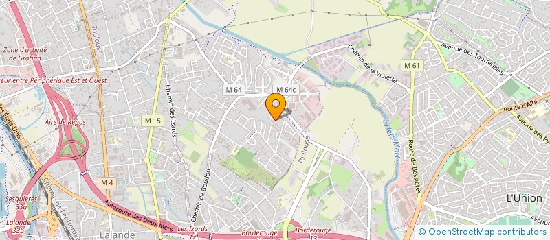 localisation de l'entreprise MONSIEUR QUENTIN NAVARRO  LAUNAGUET