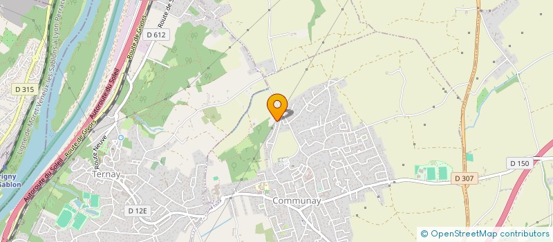 localisation de l'entreprise MONSIEUR QUENTIN NELY  COMMUNAY