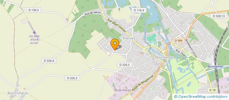 localisation de l'entreprise MONSIEUR QUENTIN NETO à PIERRES