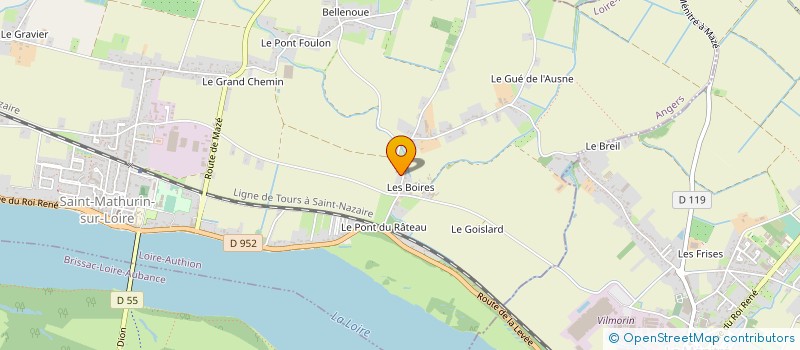 localisation de l'entreprise MONSIEUR QUENTIN NICOLAS à LOIRE-AUTHION