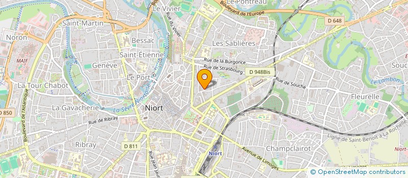 localisation de l'entreprise MONSIEUR QUENTIN NICOLLE à NIORT