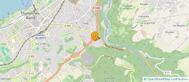 localisation de l'entreprise MONSIEUR QUENTIN NIERMARECHAL à THONON-LES-BAINS