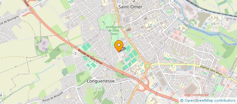 localisation de l'entreprise MONSIEUR QUENTIN NOEL  LONGUENESSE