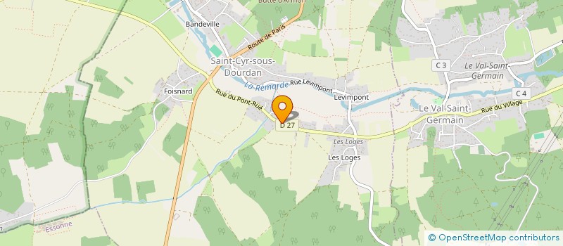 localisation de l'entreprise MONSIEUR QUENTIN NOEL  SAINT-CYR-SOUS-DOURDAN