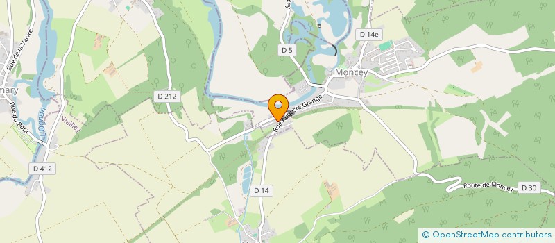 localisation de l'entreprise MONSIEUR QUENTIN NOSJEAN  MONCEY