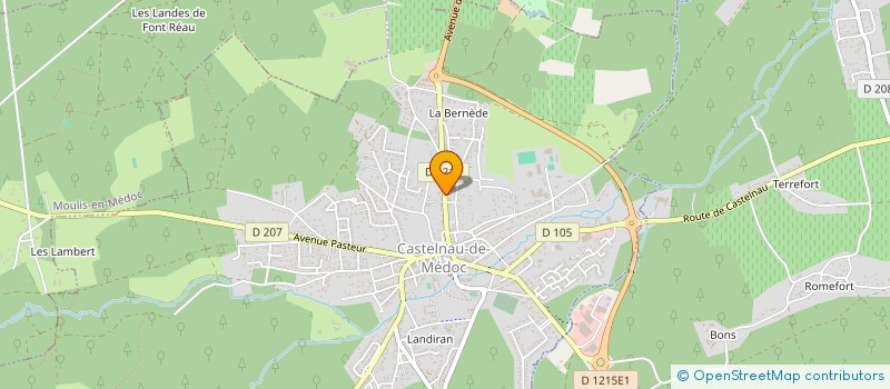 localisation de l'entreprise MONSIEUR QUENTIN NOYON  CASTELNAU-DE-MEDOC