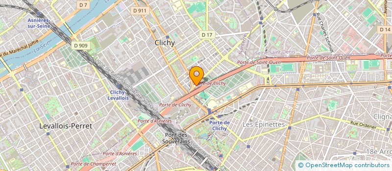localisation de l'entreprise MONSIEUR QUENTIN ORMANCEY à CLICHY
