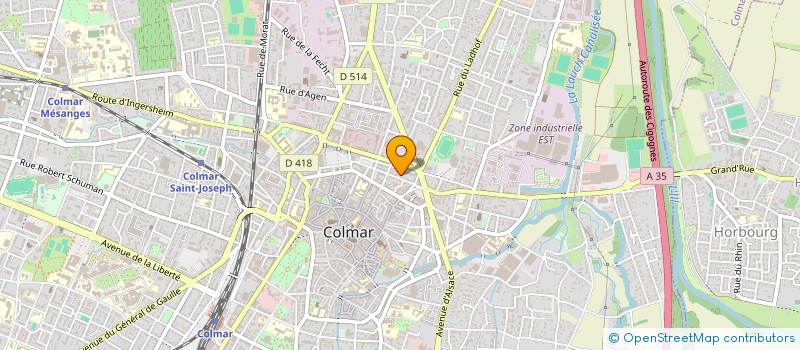 localisation de l'entreprise MONSIEUR QUENTIN OTT  COLMAR