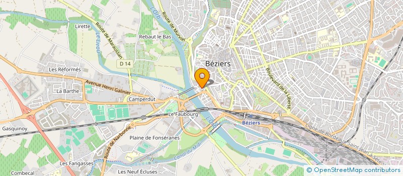localisation de l'entreprise MONSIEUR QUENTIN PAPAIX à BEZIERS