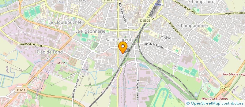 localisation de l'entreprise MONSIEUR QUENTIN PAROT  NIORT