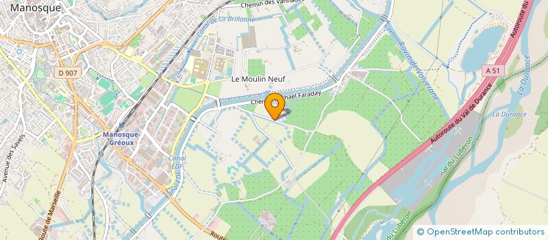 localisation de l'entreprise MONSIEUR QUENTIN PAUL à MANOSQUE