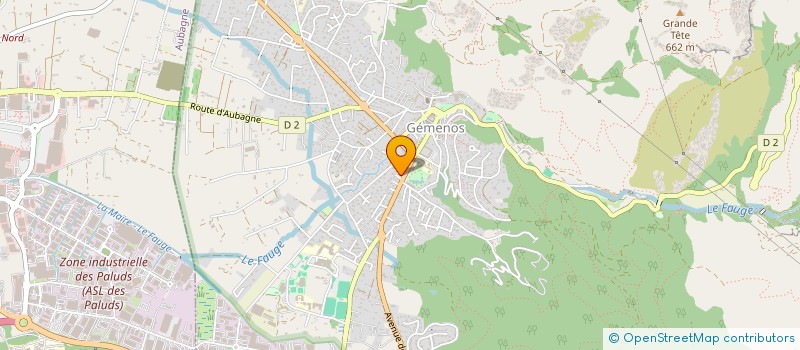 localisation de l'entreprise MONSIEUR QUENTIN PECHARROMAN  GEMENOS