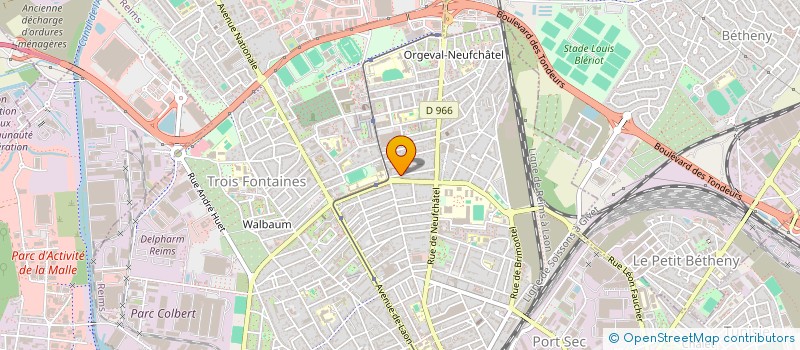 localisation de l'entreprise MONSIEUR QUENTIN PELLETIER  REIMS