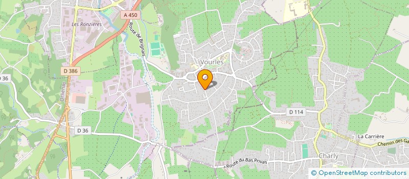 localisation de l'entreprise MONSIEUR QUENTIN PEREIRA à VOURLES
