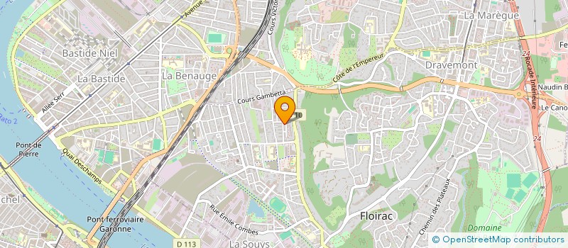 localisation de l'entreprise MONSIEUR QUENTIN PEREY  FLOIRAC