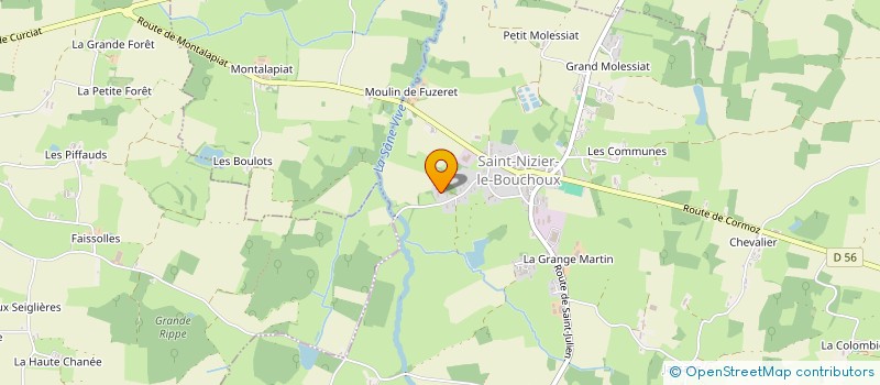 localisation de l'entreprise MONSIEUR QUENTIN PEREZ  SAINT-NIZIER-LE-BOUCHOUX